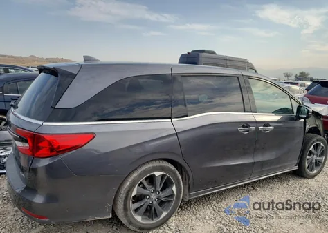 2024 Honda Odyssey Elite из США, поврежденный, VIN 5FNRL6H99RB001683